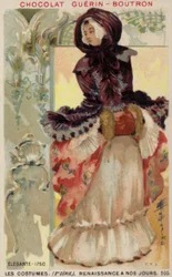 Dame à la mode, 1750